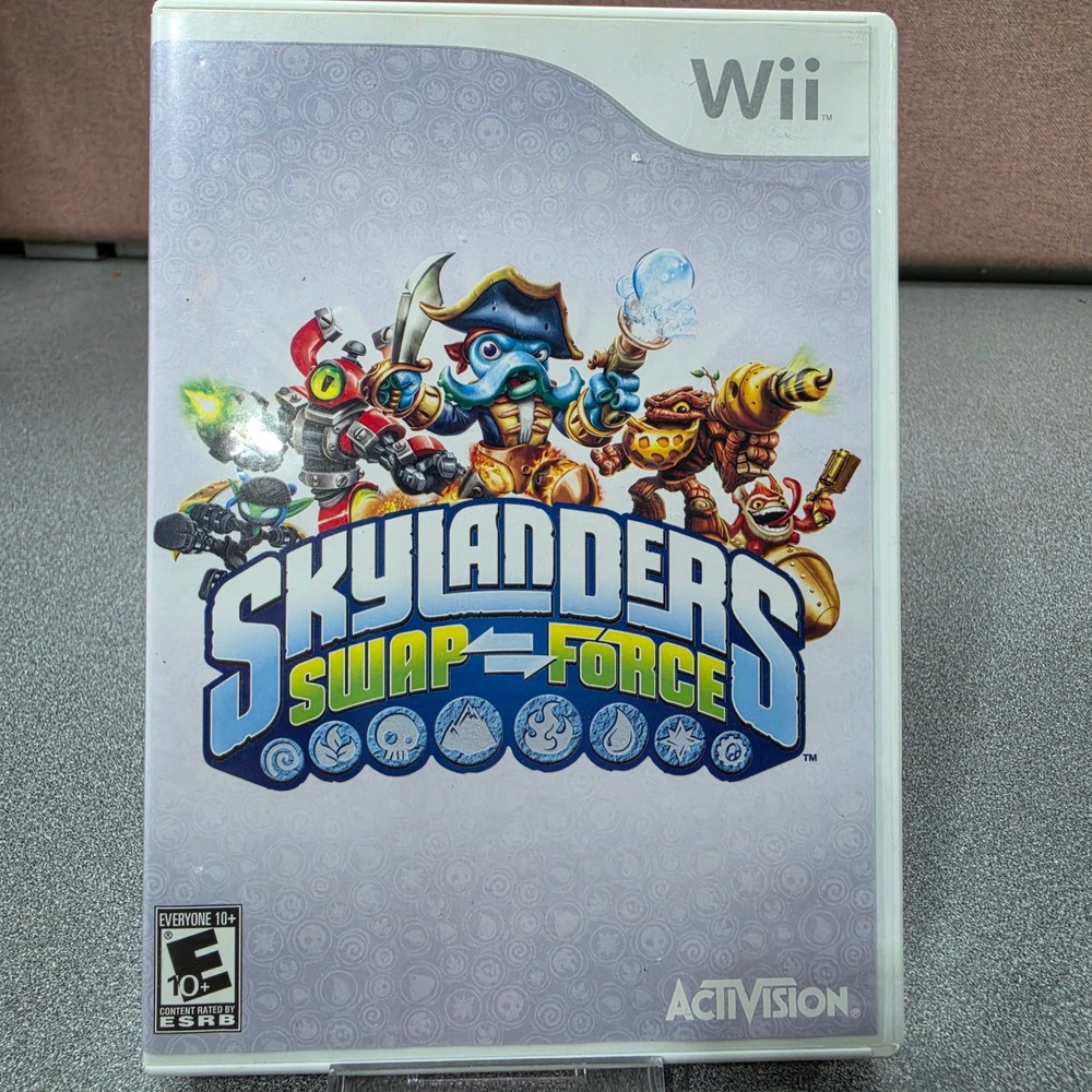 Activision Skylanders Swap Force Nintendo Wii White Excellent Not For Resale